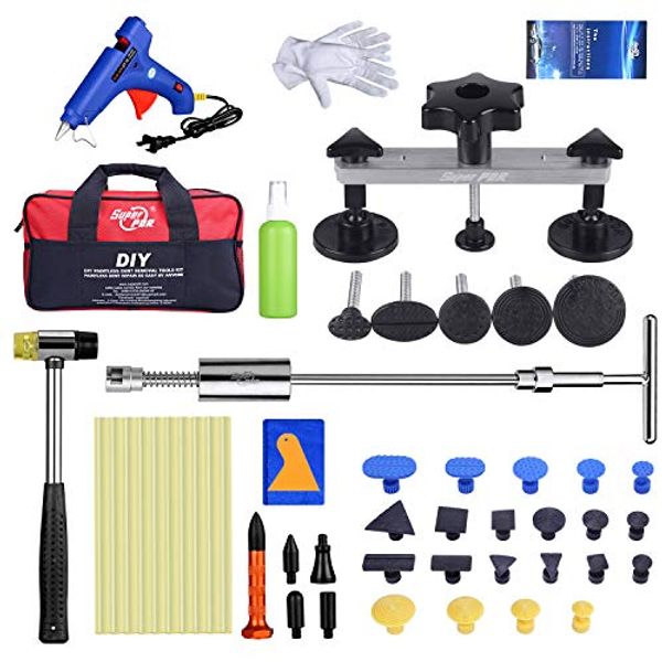 

pdr dent lifter hail glue tool puller kit pdr bag repair door damage removal dent hand tool set