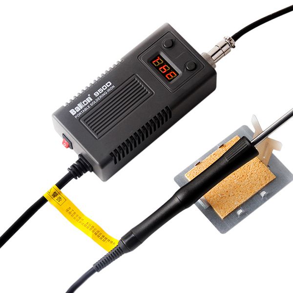 

bakon 950d 110 в / 220 в 75 вт мини портативный паяльник цифровая bga паяльная станция с наконечником t13-i для fx-951/936 + припой