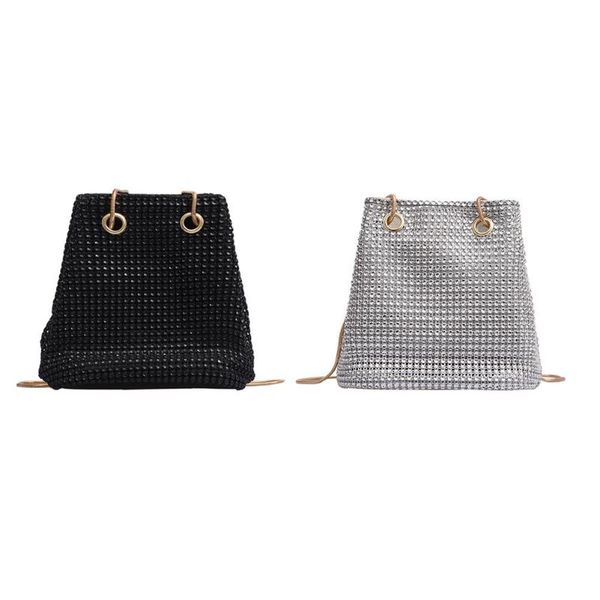 

clutch evening bag luxury women bag shoulder handbags rhinestone women small crossbody bucket bags