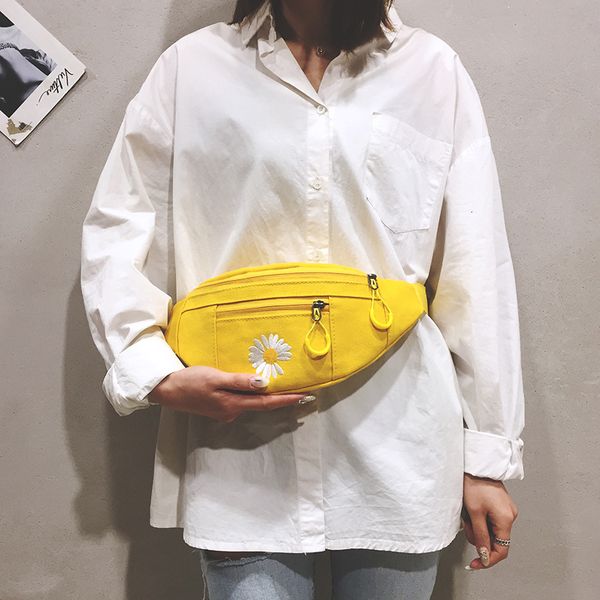 

waist bag wholesale custom japanese harajuku ins shoulder bag messenger casual jumpy canvas chest female