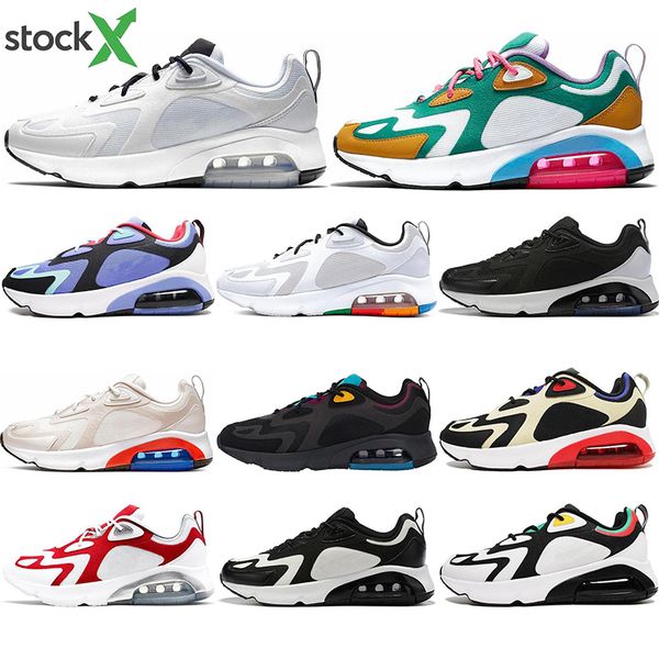 

200 bordeaux women men running shoes desert sand mystic green triple black 200s mens trainers athletic sports sneakers eur 36-45