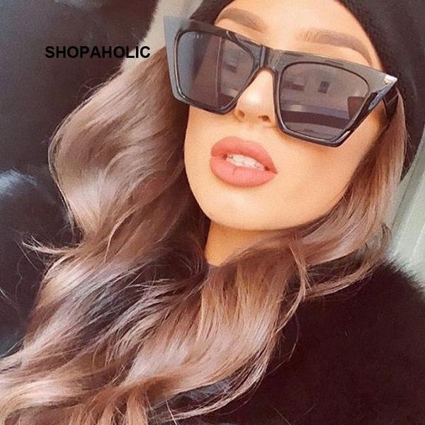 

мода cat eye солнцезащитные очки женщины brand designer luxury солнцезащитные очки для женщин площади крупногабаритные оттенки женский lady