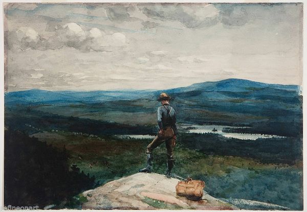 

the ranger adirondacks by winslow homer home wall art decor handpainted &hd print oil painting on canvas wall art canvas pictures 190830