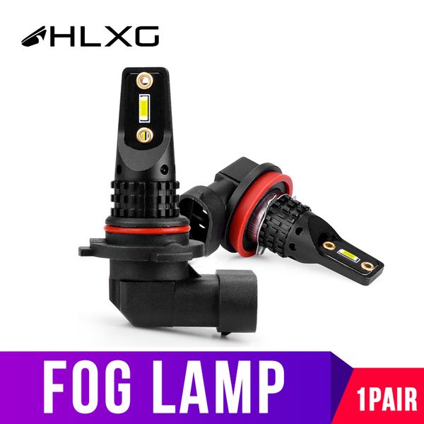 

hlxg 1 pair h11 5202 h16(eu) 9005 hb3 fog lamp 9006 hb4 9012 hir2 h8 reverse light car interior light reading lamp 12v 24v white