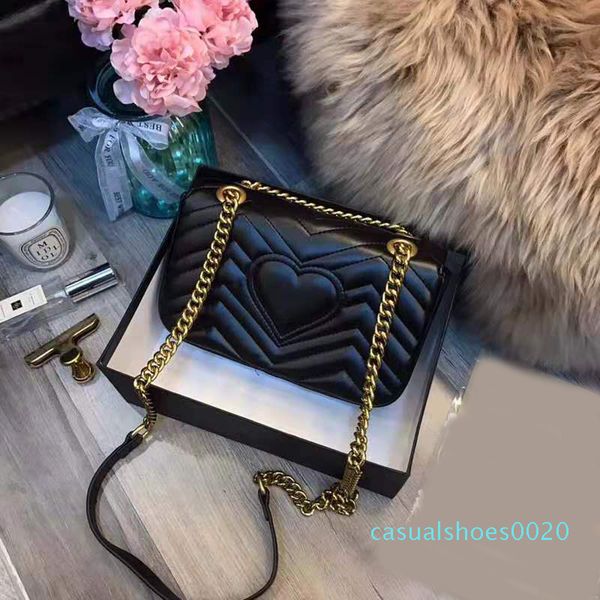 

2019 womens designer handbags luxury crossbody messenger shoulder bags chain bag good quality pu leather purses ladies handbag ac20