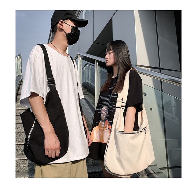 

new trend vest single shoulder multi-purpose bag tide cool personality crossbody bag elegant charm charm casual neutral