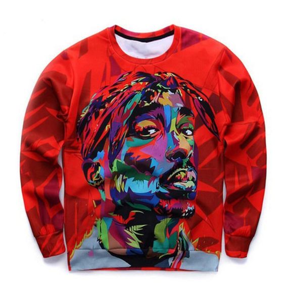 

печать толстовки подросток свободные с длинным рукавом одежда мода мужской круглый вырез пуловер одежда осень мужская цифровая, Black