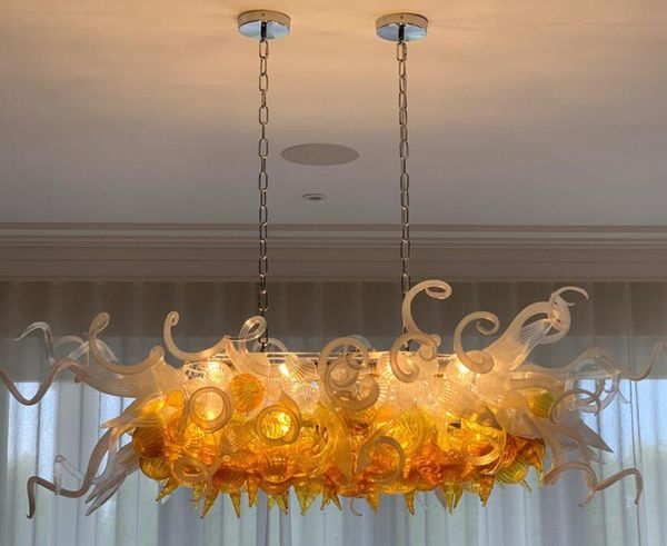 

pendant lamps creative modern chandeliers custom hand blown glass crystal chandelier lighting living room bedroom led hanging pendant-light