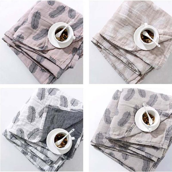 

blankets japan style thick 100% cotton blanket bath towel sofa rug throw air-conditioned room quilt size 150*200 cm 200*230