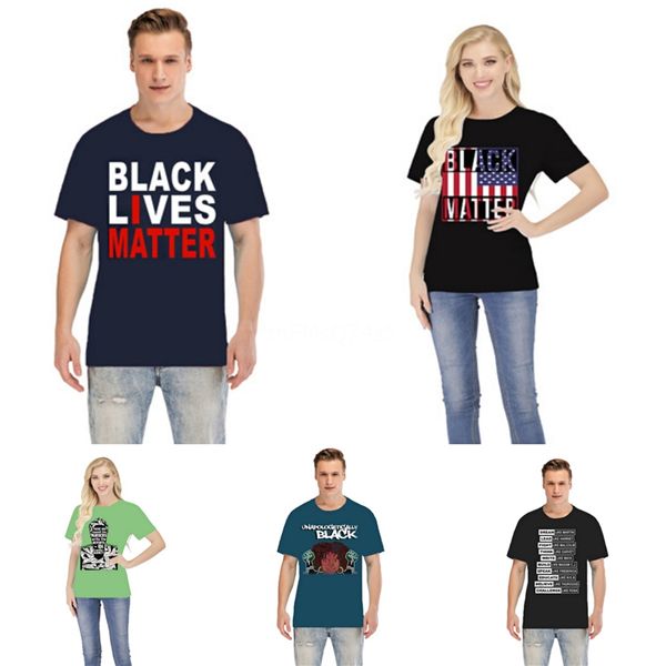 

black lives matter19ss luxury mens designer t shirt couple cotton short sleeve trend fahion print mens women tees black size s-2xl #29983, Gray;blue