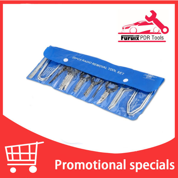 

20pcs/set portable auto car radio panel door clip panel car audio remover installer pry kit repair tool pry tool hand tools