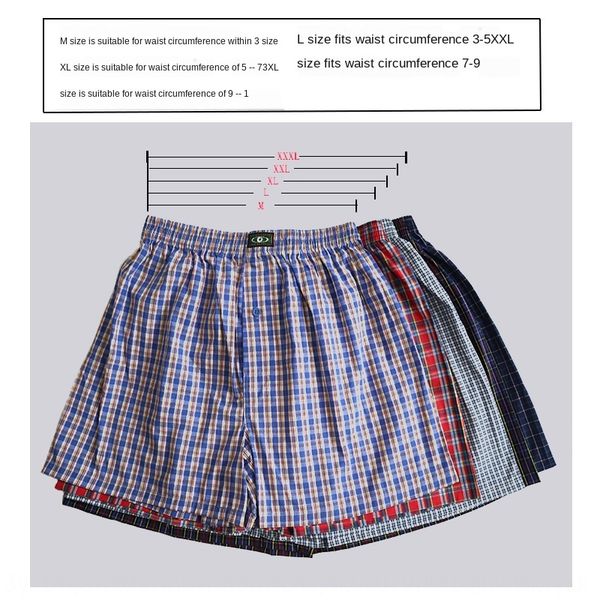 

good news underwear home furnishing and haoshihe pure cotton arops cotton men's underwear home pants shopping mall, Black;white