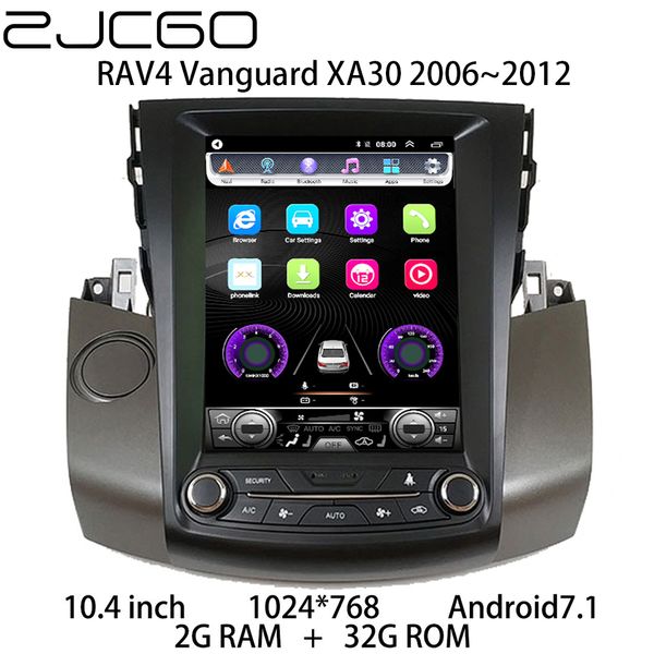 

car multimedia player stereo gps dvd radio navigation navi android screen for rav4 vanguard xa30 2006~2012 car dvd