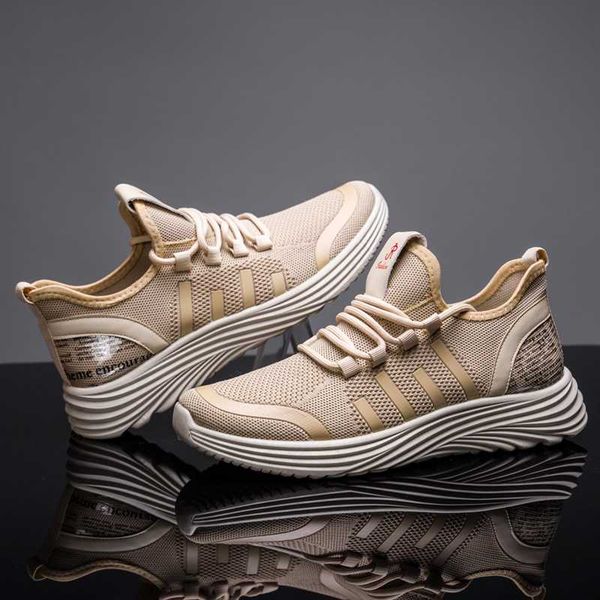 

2020 spring summer new shoes fashion casual trend sports shoes men's sneakers comfortable breathable zapatillas hombre wholesale, Black