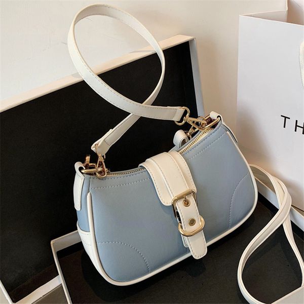 

2020 fashion summer sac baguette bags pu leather shoulder bags for women crossbody shoulder travel handbags sac a main