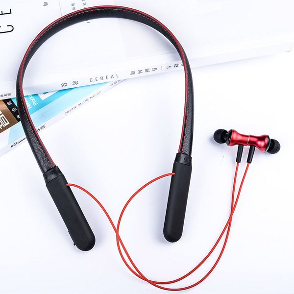 

wireless bluetooth headset 5.0 hanging neck-mounted 6d surround sound sports running waterproof and sweat-proof in-ear earphones