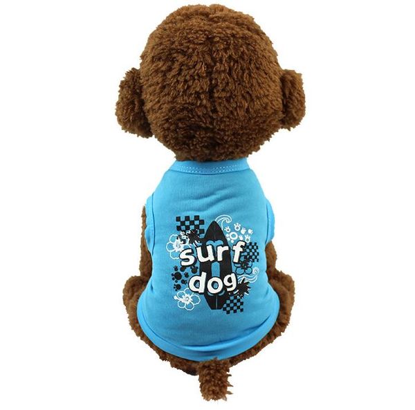 

лето mulit цвет мягкий дышащий тонкий полиэстер ткань шнауцеры чихуахуа французский бульдог пуделя плюшевого малый размер собаки жилет рубаш