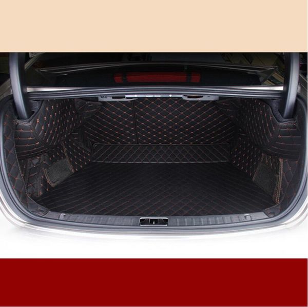 

for s60 leather car trunk mat 2010 2011 2012 2013 2014 2015 2016 2017 2018 cargo liner accessories rug carpet