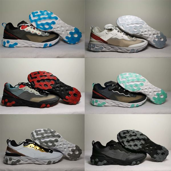 

2019 new quality react element 55 undercover x upcoming de igner port men women navy blue running hoe neaker hoe