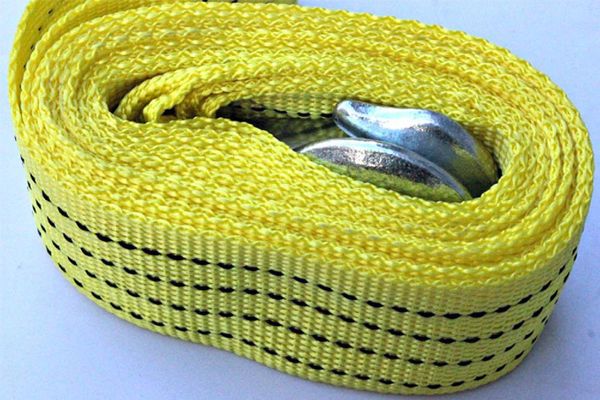 

car tow rope straps with hooks 3 tons 3 meters high emergency towing rope cable cord heavy duty recovery securing accessories