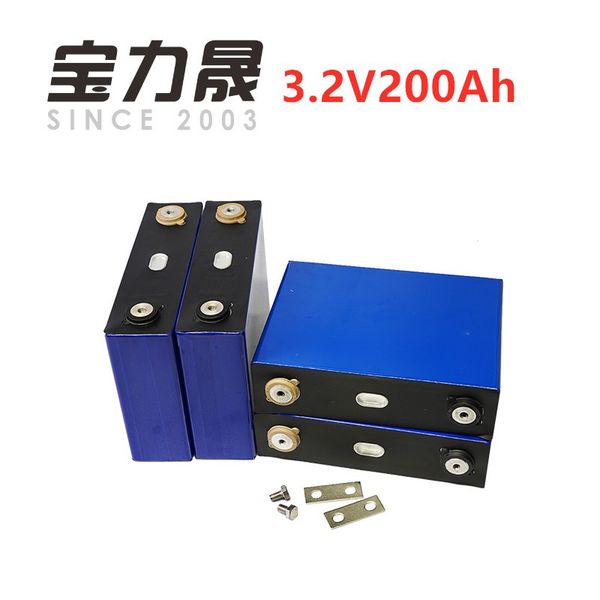 

4pc lot deep cycle pri matic 3 2v 200ah 3c lifepo4 battery for olar energ long life 3500 cycle for power y tem up upply