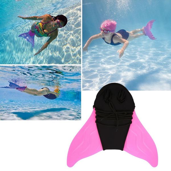 

and children mermaid siamese ankle style pink webbed swimming equipment