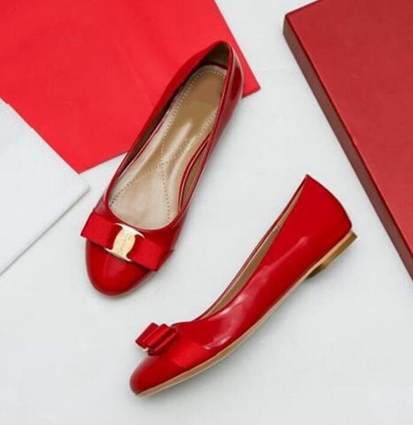 

new fashion spring and summer ballet shoes female show european and american style bow shallow mouth flat bottom women's casual shoes, Black