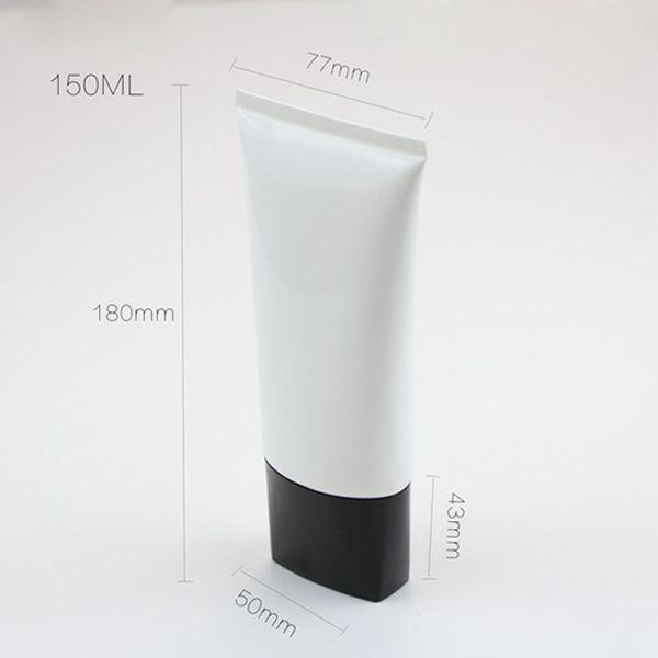 

150мл косметика крем лосьон упаковка tube squeezable шланги бутылки для traveler