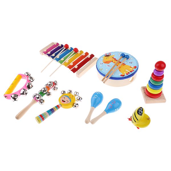 

orff world wooden educational teach musical instrument set for kids children preschool education music toys birthday gift