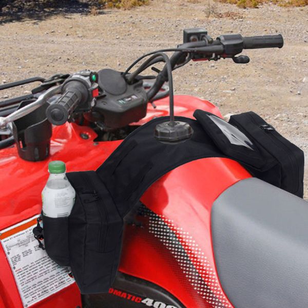 

outdoor motorcycle tank saddle bag for quad bike atv snowmobile scooter