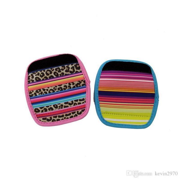 

trendy neoprene handle wraps luggage gripper grips trunk wraps suitcase tags floral print travel duffel bag tote handbag straps identifier