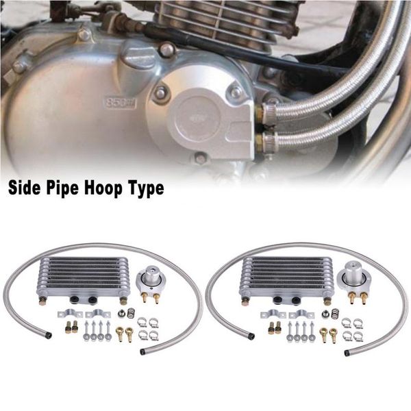 

new 125ml motorcycle engine oil cooler cooling radiator kit for en gn gsx engine 200 radiator cooling parts ing