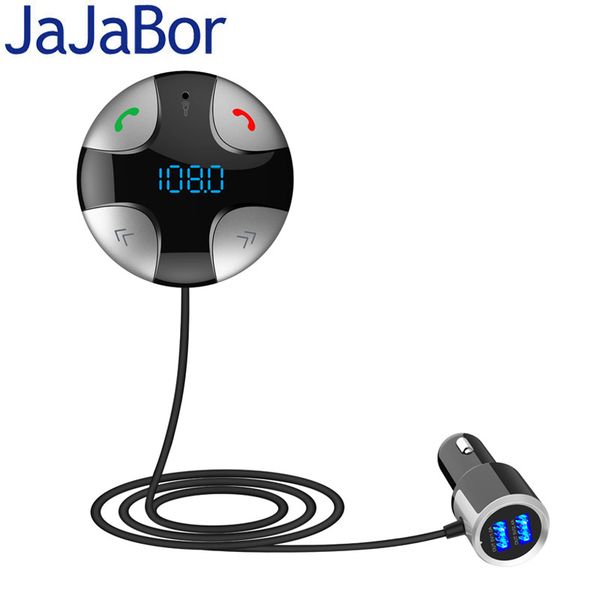 

jajabor fm transmitter bluetooth car kit car wireless a2dp audio music receiver handsmp3 player digital led display
