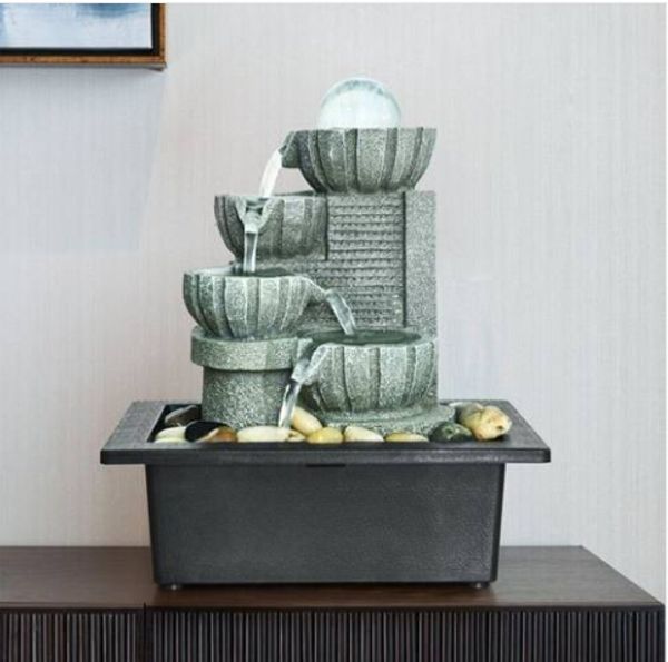 

sales wholesales 2019 11" h soothing cascading tablefountain for office and home decor