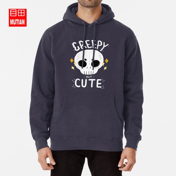 

creepy but cute hoodies sweatshirts, Black