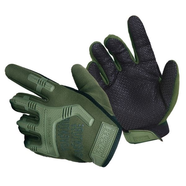 Guanti da ciclismo uomo camouflage antiscivolo guanti mezze dita antiurto per bici bicicletta moto moto palestra fitness
