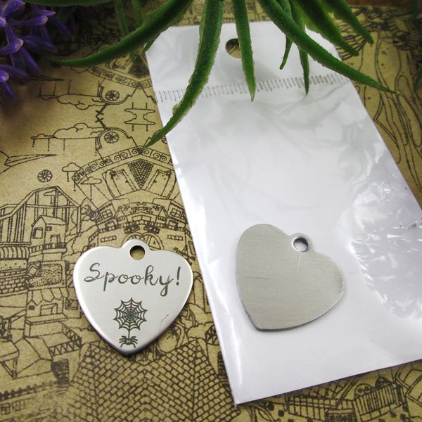 

40pcs--"halloween spooky"stainless steel charms more style for choosing diy charms pendants for necklace, Bronze;silver