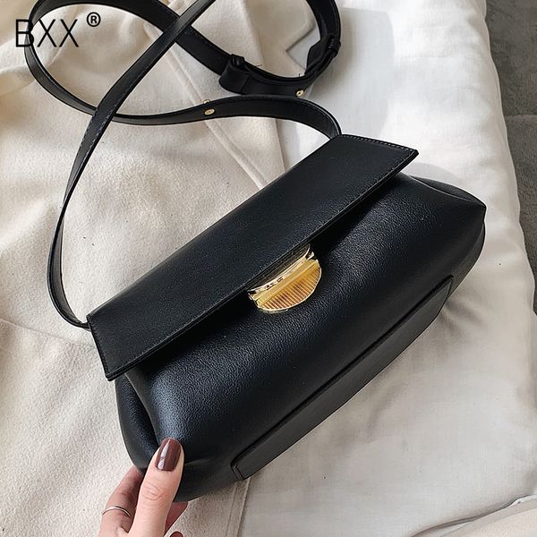 

bxx] pu leather crossbody bags for women 2020 spring new arrival shoulder messenger bag lady small handbags and purses hk168