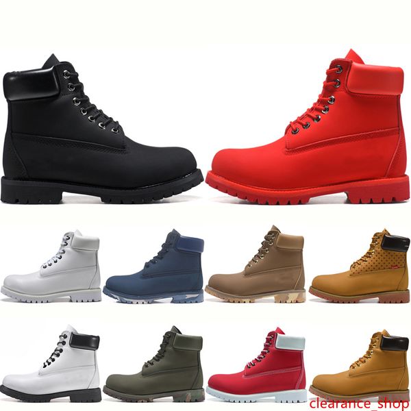 

new arrive mens boots military women chestnut triple black white camo hiking leather ankle boot womens men sports sneakers winter boot