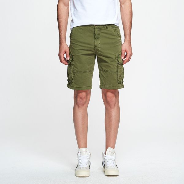 

Summer Mens Shorts Water-washed Elastic Mens Designer Summer Shorts Pants Click-chao Brand Men's Multi-bag Designer Sweatpants