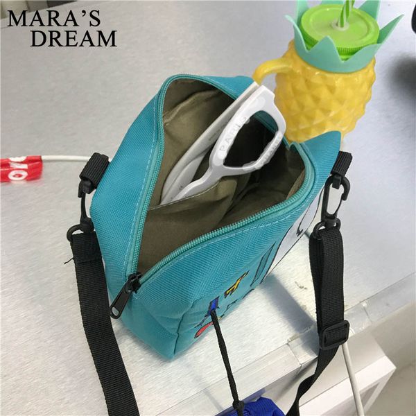 

mara's dream2019 new super fire packet cartoon anime oxford shoulder messenger bag female purse mobile phone bag small