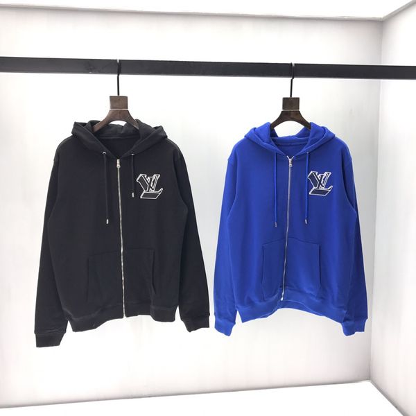 

new style embroidery letters logo color matching round collar guard garment, high density embroidery process perfect details processing 04, Black