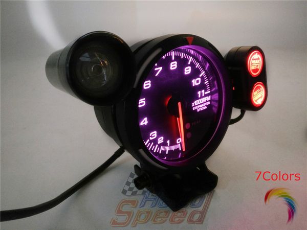 

advance cr a1 bf 3 bar turbo 3bar boost gauge 7colors real &warning gauges meters racer zd racing car styling