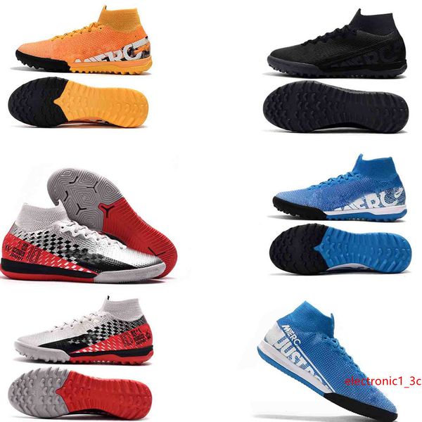 

new mercurial superfly vi 360 elite fg 7 elite soccer cleats for mens 7 elite neymar cr7 high football boots 39-45