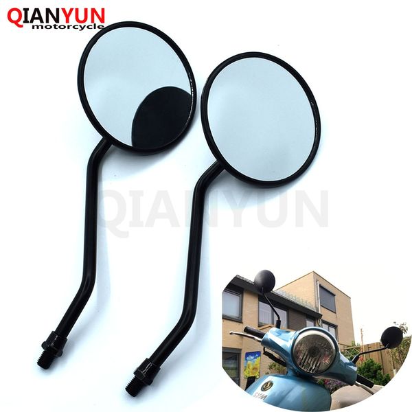 

1 double circular motorcycle mirror universal 10 mm motorcycle rearview mirror for yamaha xt1200ze fjr1300 xjr1300 fjr xjr 1300