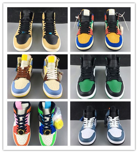 

wholesale new 1 i og mid fearless wmns men basketball shoes designer 1s sneakers sports outdoor trainers size 36-46
