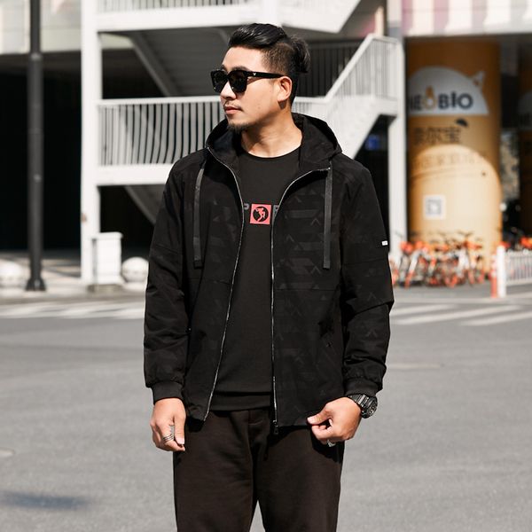 

2019 new large size 8xl 7xl 6xl 5xl breathable mens jackets casual cozy male jacket spring and autumn jackets man, Black;brown