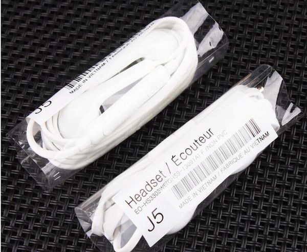 

For j5 earphone in ear head et tereo with mic and remote headphone for galaxy 8 note 8 6 5 without package