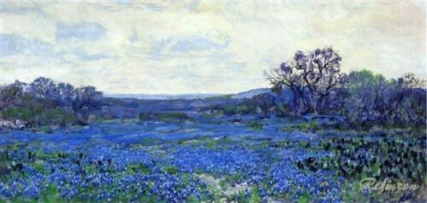 

julian onderdonk field of bluebonnets home wall art decor handpainted &hd print oil painting on canvas wall art canvas pictures 190828