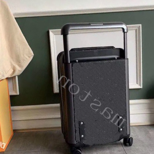 

53cm l travel luggage men women v purse suitcase luxury trunk bag spinner universal wheel mono gram duffel trolley casef2970#